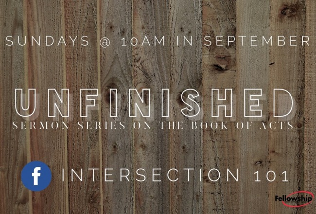 Unfinished 10AM Sermon Series Unfinished 10AM Sermon Series